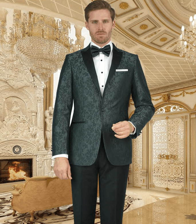 Black Tonal tuxedo