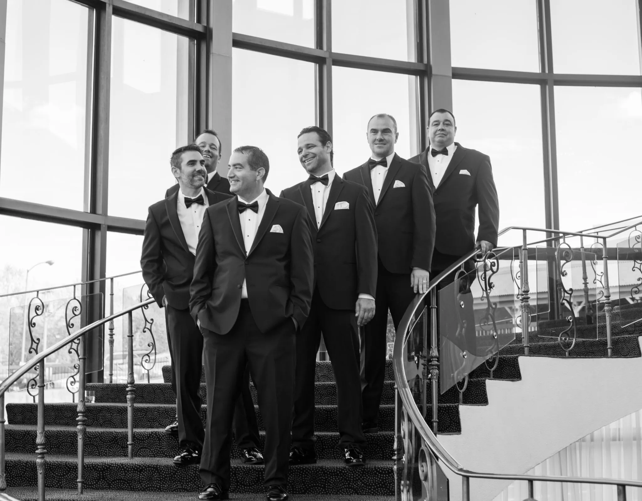 Merian Brothers Wedding Party