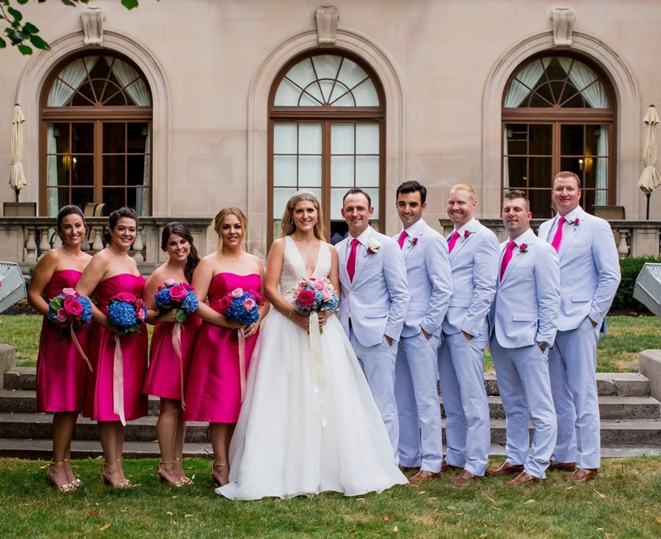 Merian Brothers Light Suits Wedding Photos