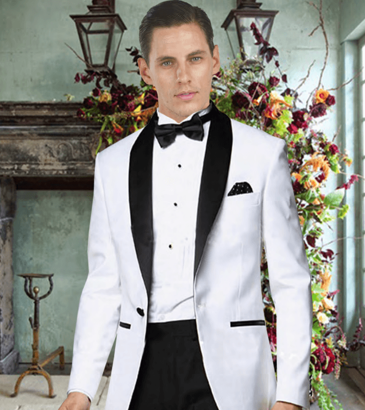 White tuxedo